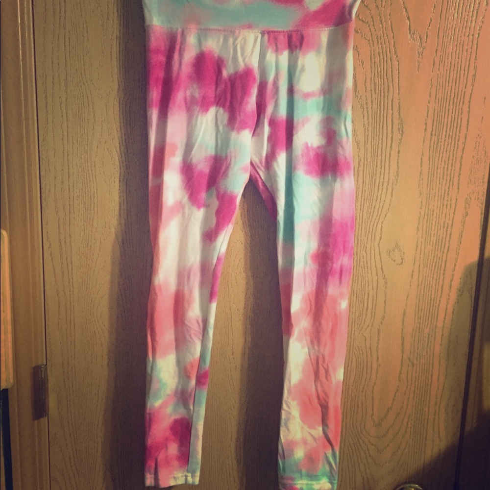 Justice Watercolor Leggings